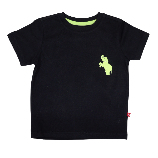 Toddler Boys Short Sleeve T-shirt - Black