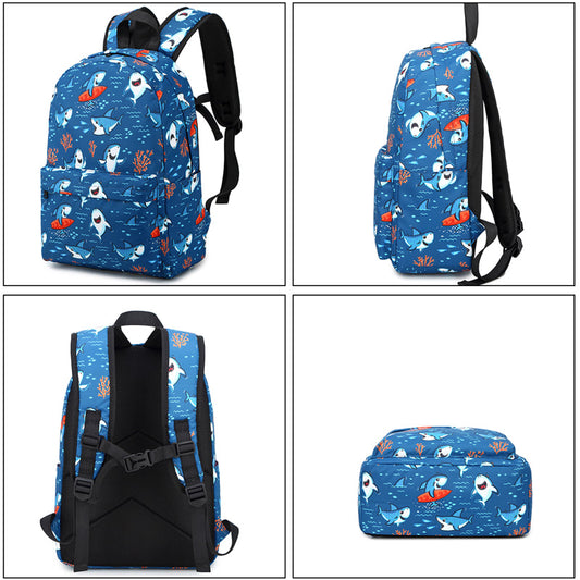 Boys Premium Backpack (Shark)