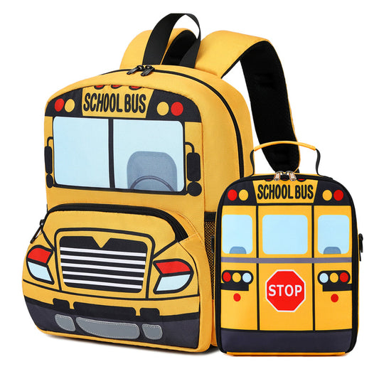 Boys Premium Backpack (School Bus)