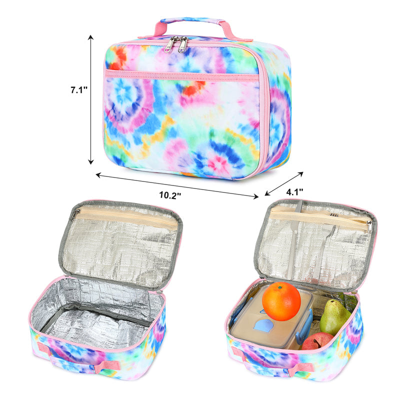 Girls Premium Backpack (Rainbow Tie Dye)