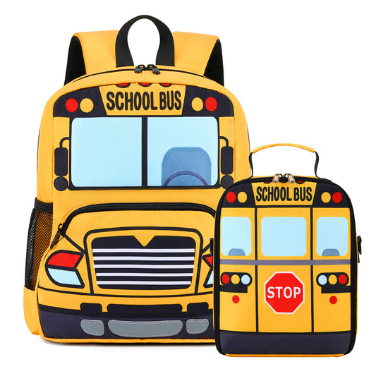 Boys Premium Backpack (School Bus)