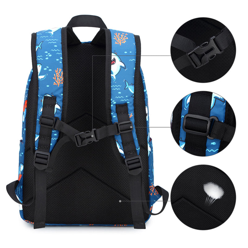 Boys Premium Backpack (Shark)