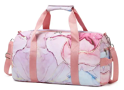 Girls Prem. Back Pck/Gym Bag Set(Pink Marble)