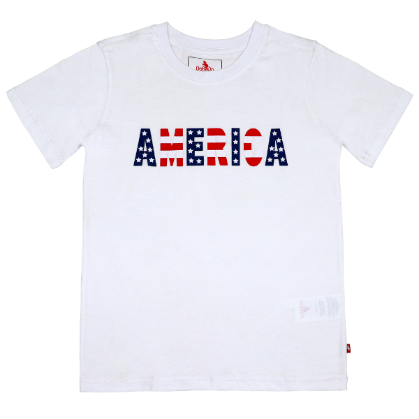 Boys Short Sleeve T-shirt - America