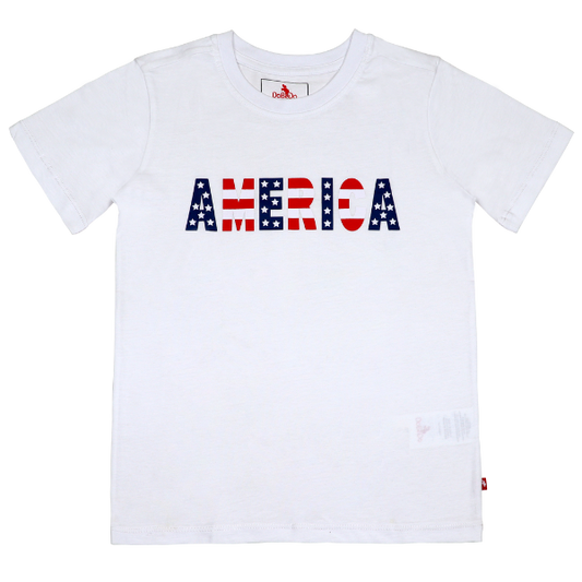 Boys Short Sleeve T-shirt - America