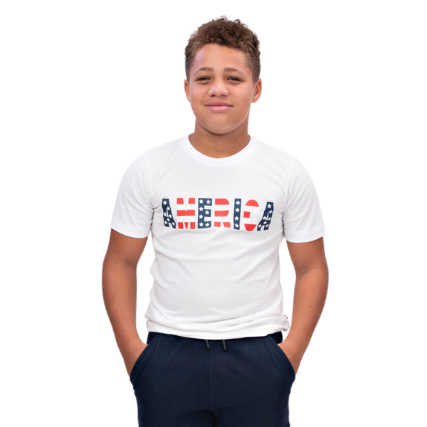 Boys Short Sleeve T-shirt - America