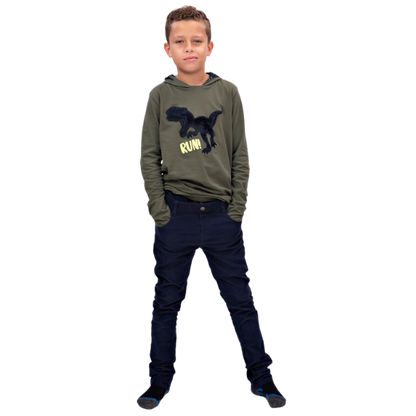 Boys Corduroy Pants - Navy