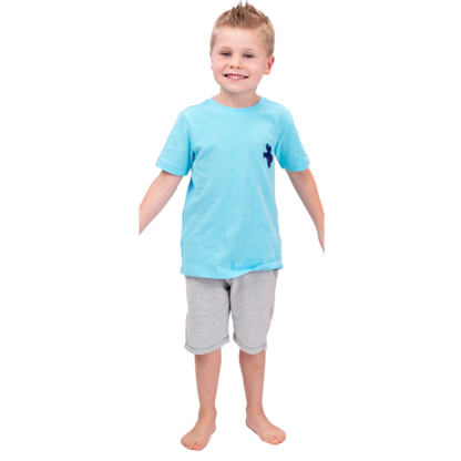 Boys French Terry Shorts - Grey