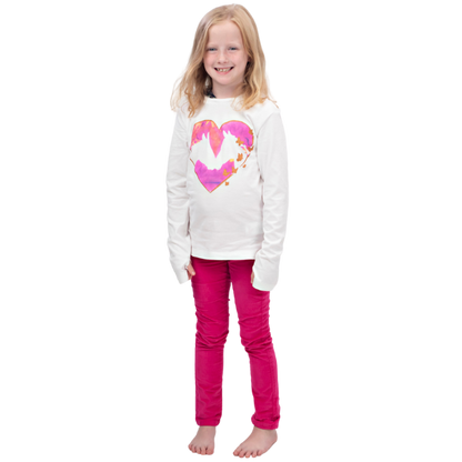 Girls Corduroy Pants - Hot Pink