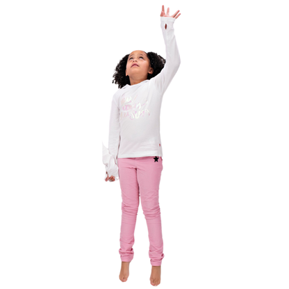 Girls Corduroy Pants - Soft Pink