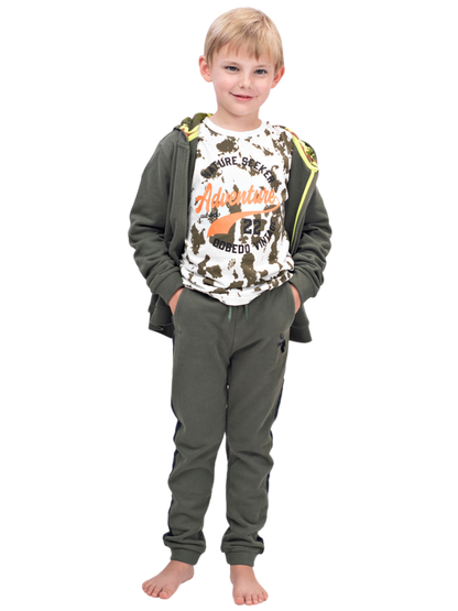Boys Jogger Pants - Olive Green