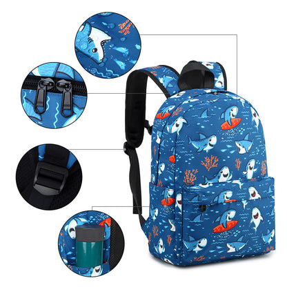 Boys Premium Backpack (Shark)