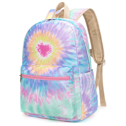 Girls Prem. Backpack (Heart Tie Dye)